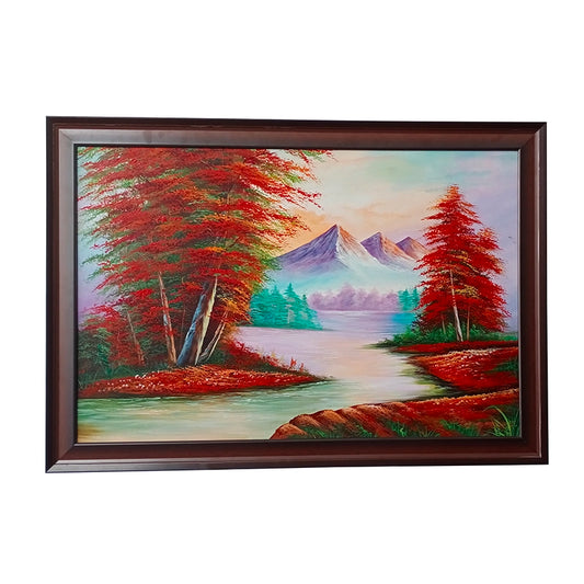 Handmade Landscape Painting on Canvas